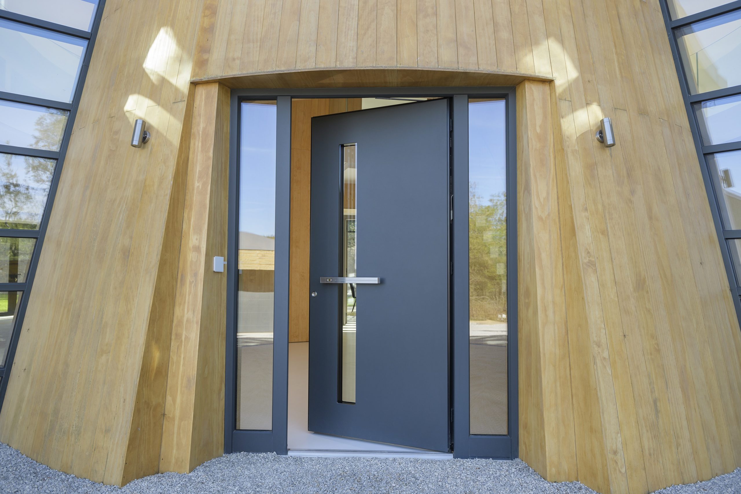 Designer Series Aluminium Entrance Doors