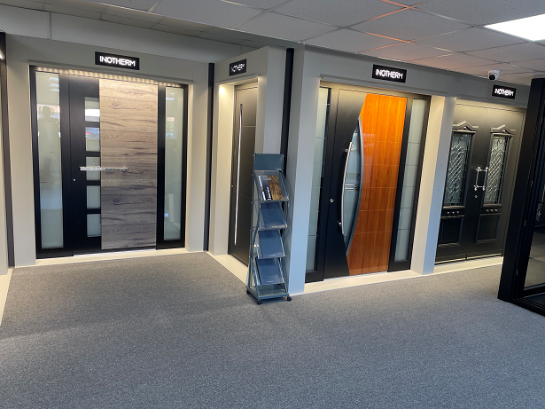 Spitfire Aluminium Doors on display