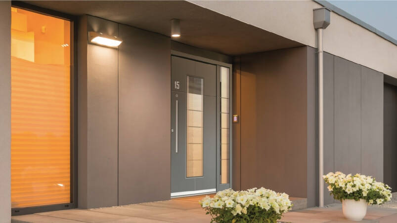 Luxury entrance door