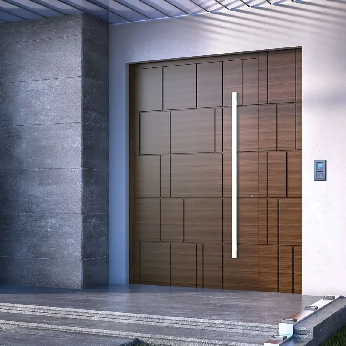 Oversized entry doors