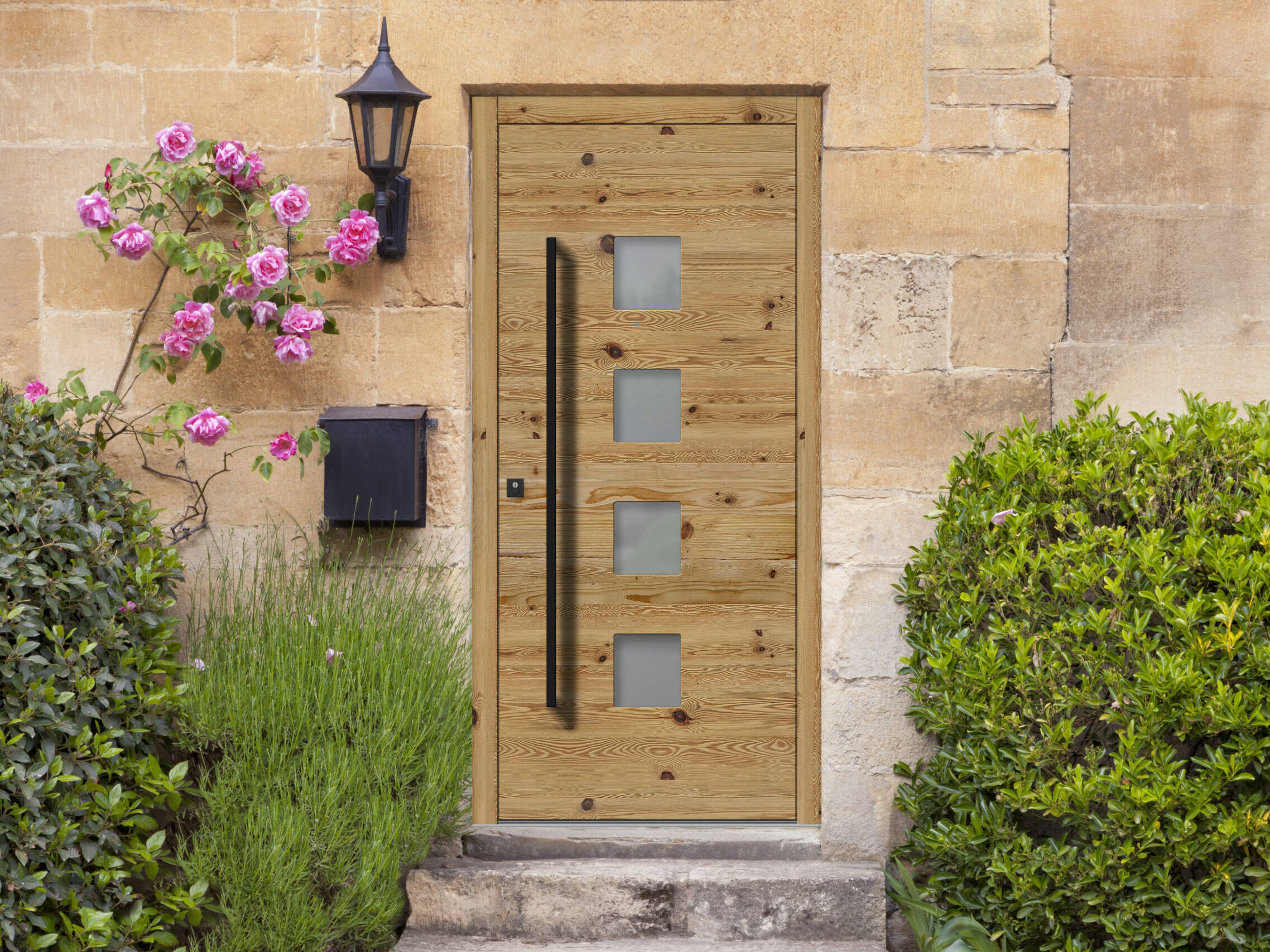 Timber Entrance door