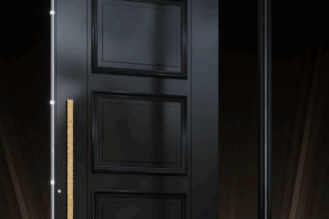 S 700 Tradition Model 1032 Black Door with Gold Handle uai