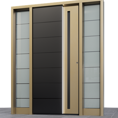 Striking Architectural Door Design