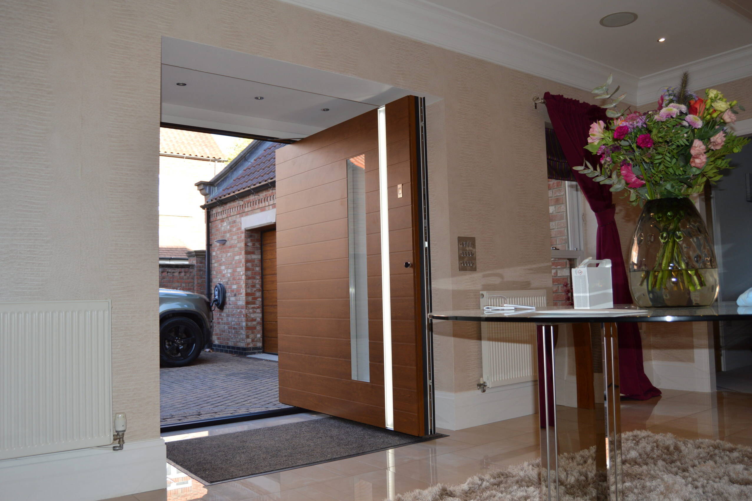 Oversized pivot door installed London