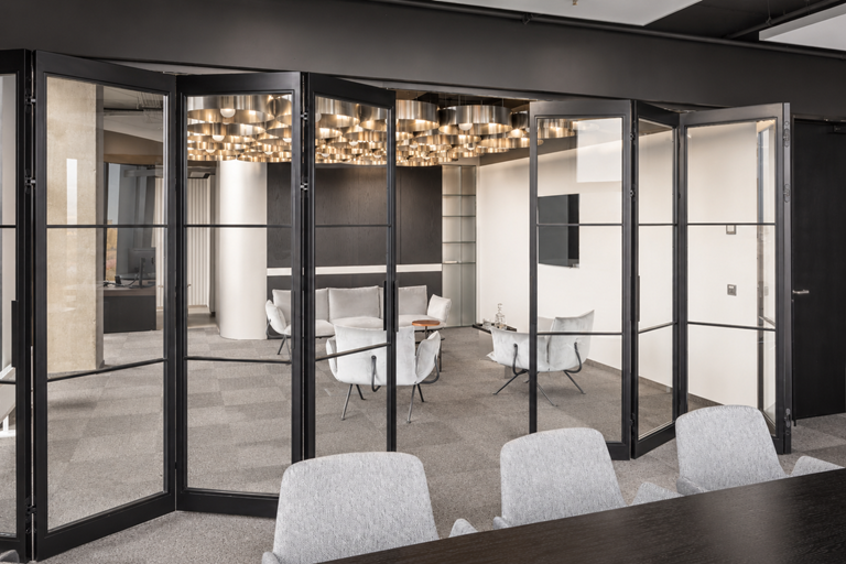 Internal Bifolding Doors With Glass